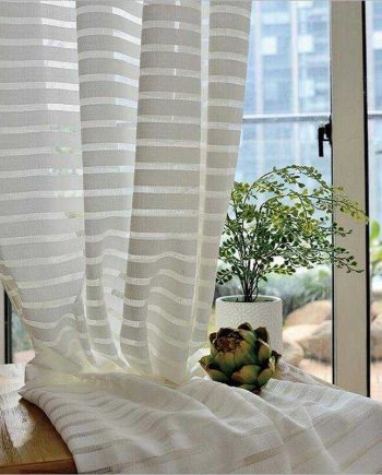 Stripe Cotton Curtains for Bedroom