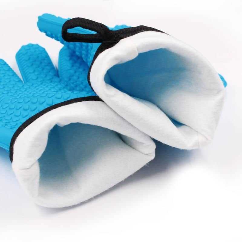 Heat-Resistant Non-Slip Silicone BBQ Gloves