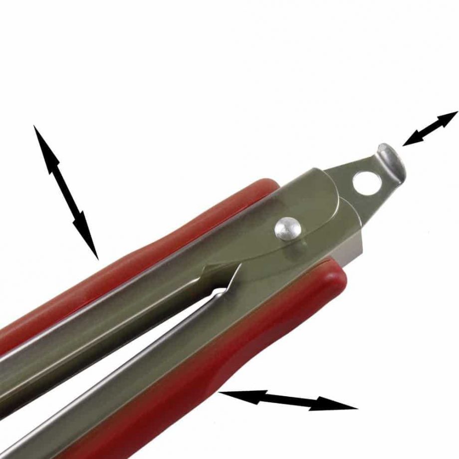 Stainless Steel Heat Resistant BBQ Tongs for Grill