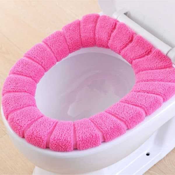 O-Shape Warm Thick Toilet Seat - ShopHomy