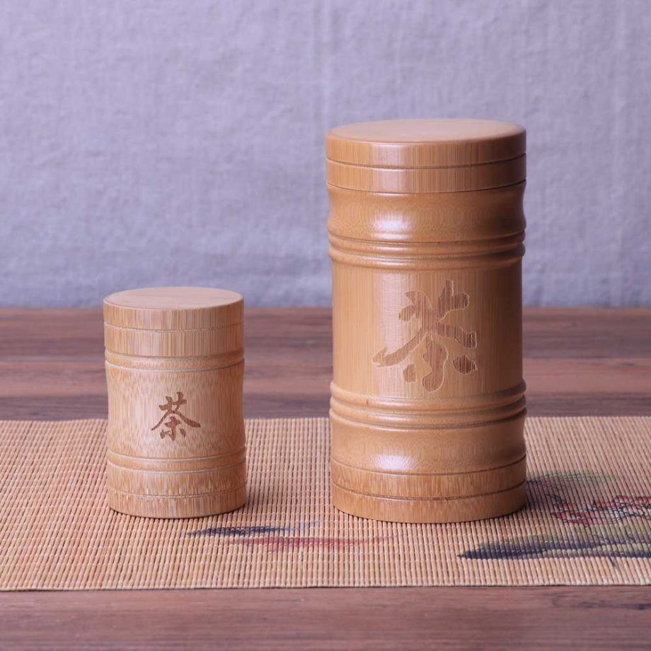 Bamboo Storage Jars for Tea