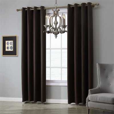 Modern Cotton Blackout Curtains for Bedroom