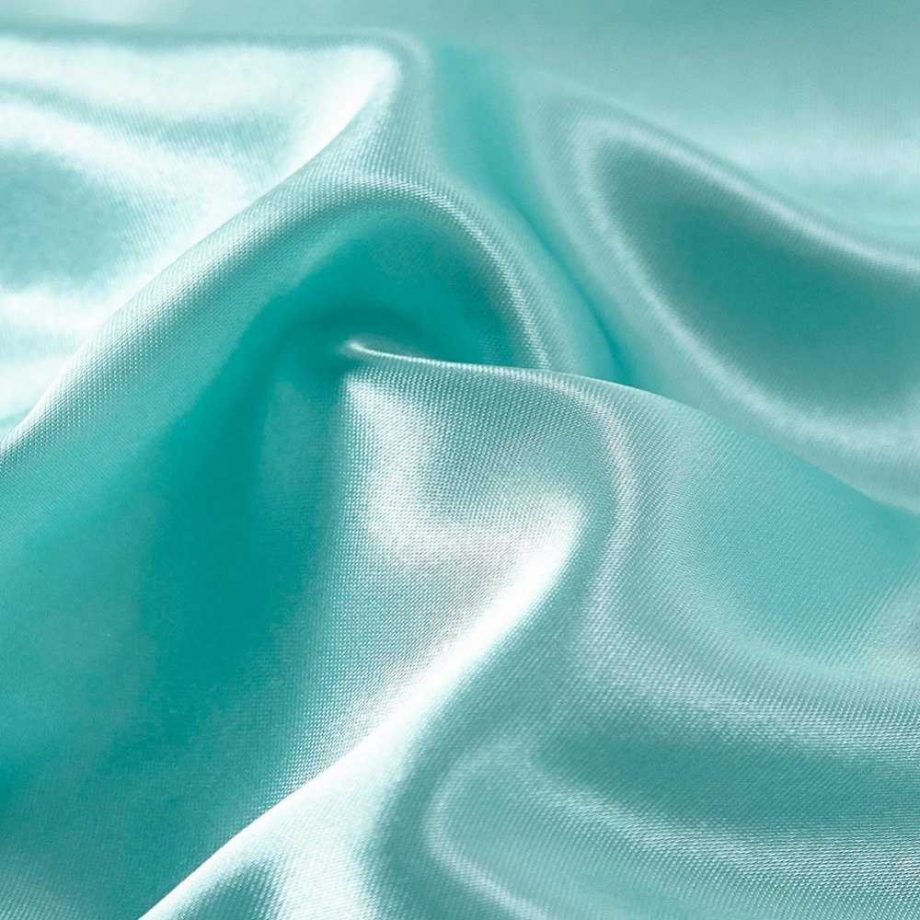 Solid Color Faux Silk Bedding Set