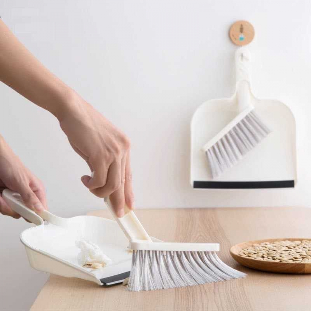 Small Cleaning Brush and Dustpan Set