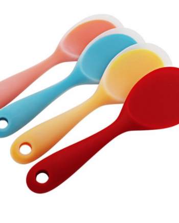 Heat-Resistant Eco-Friendly Silicone Rice Spoon