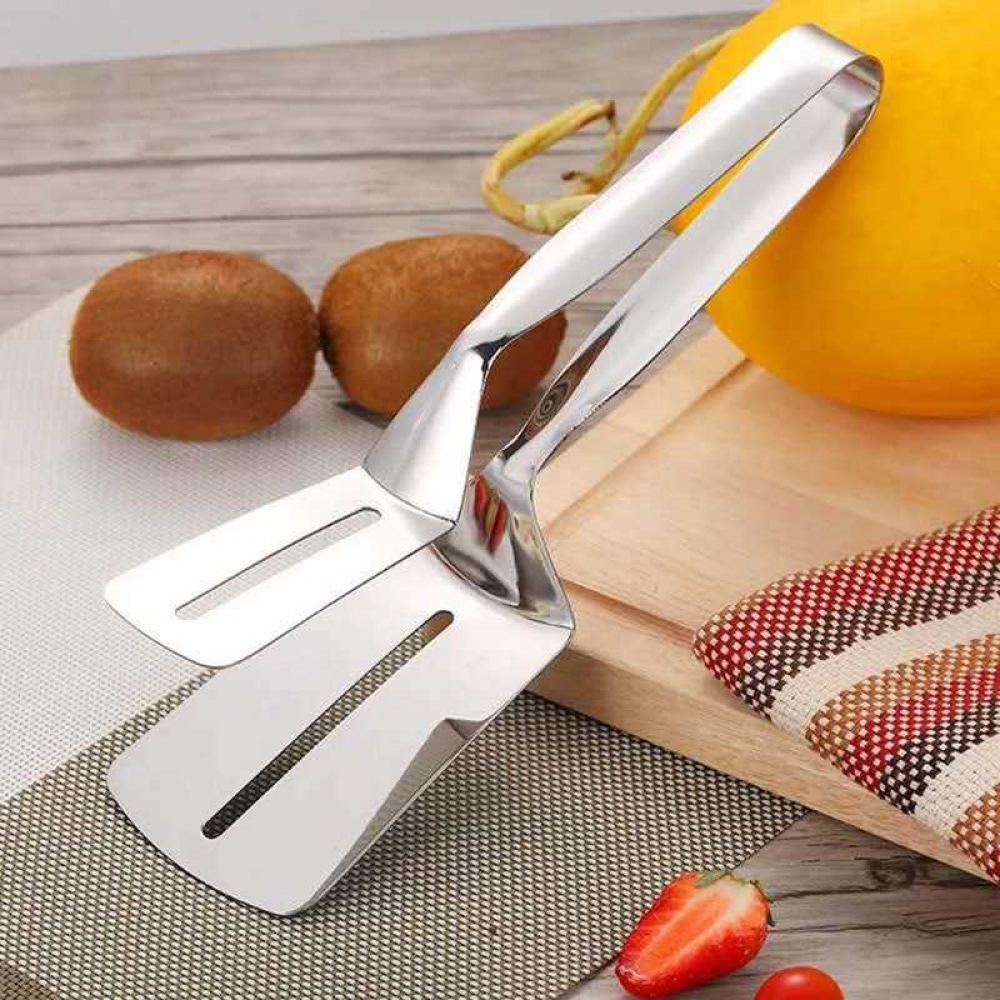 Handy Multifunctional Heat-Resistant Non-Stick Stainless Steel Kitchen Tongs