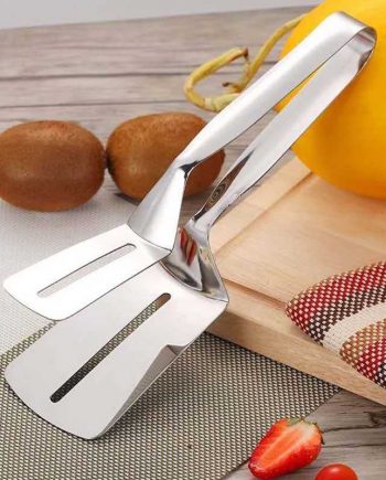 Handy Multifunctional Heat-Resistant Non-Stick Stainless Steel Kitchen Tongs