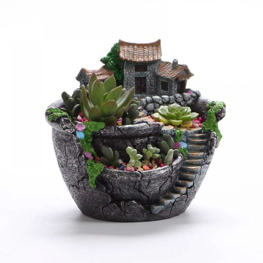 Eco-Friendly Creative Landscape Flowerpot
