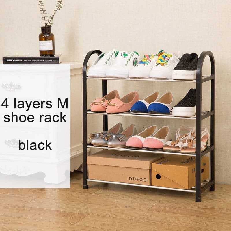 Assembled Plastic Shoes Shelf ShopHomy