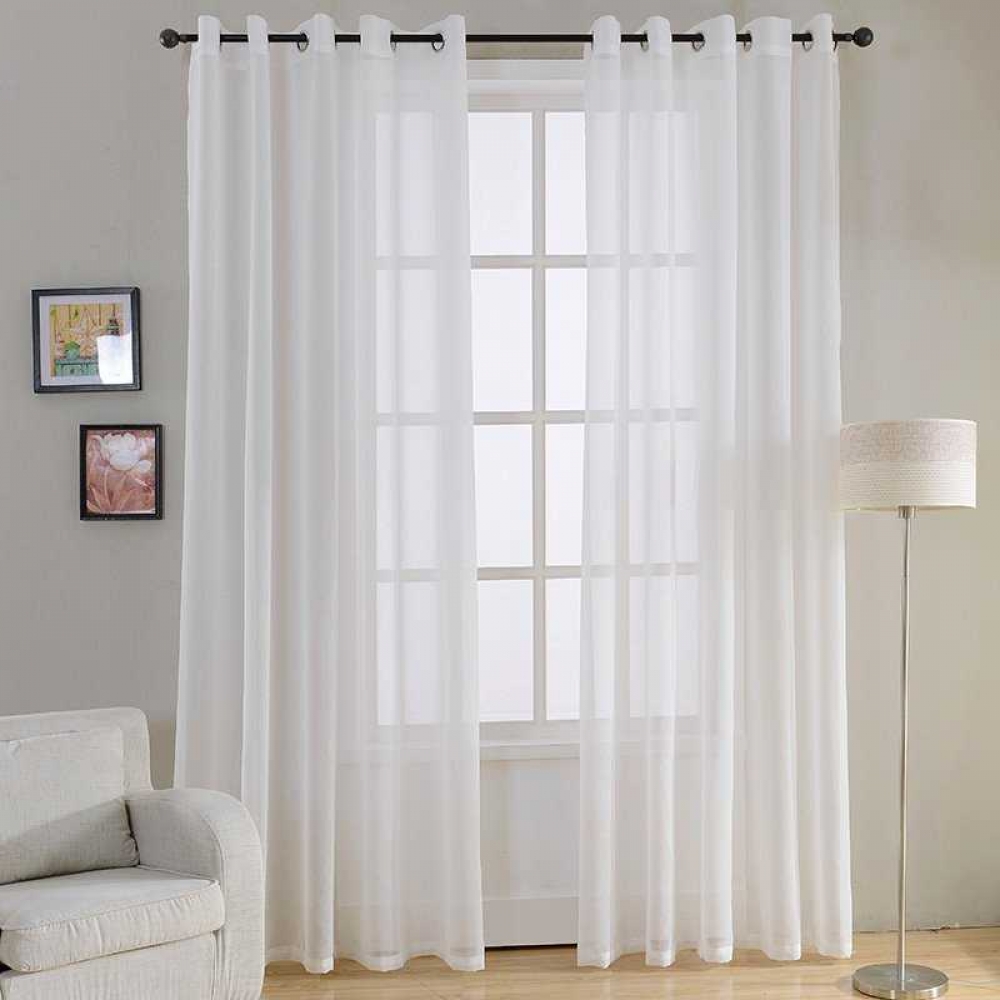 Decorative Plain Curtains for Bedroom