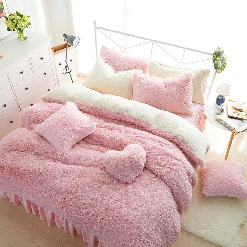 Kid’s Cute Fluffy Bedding Set