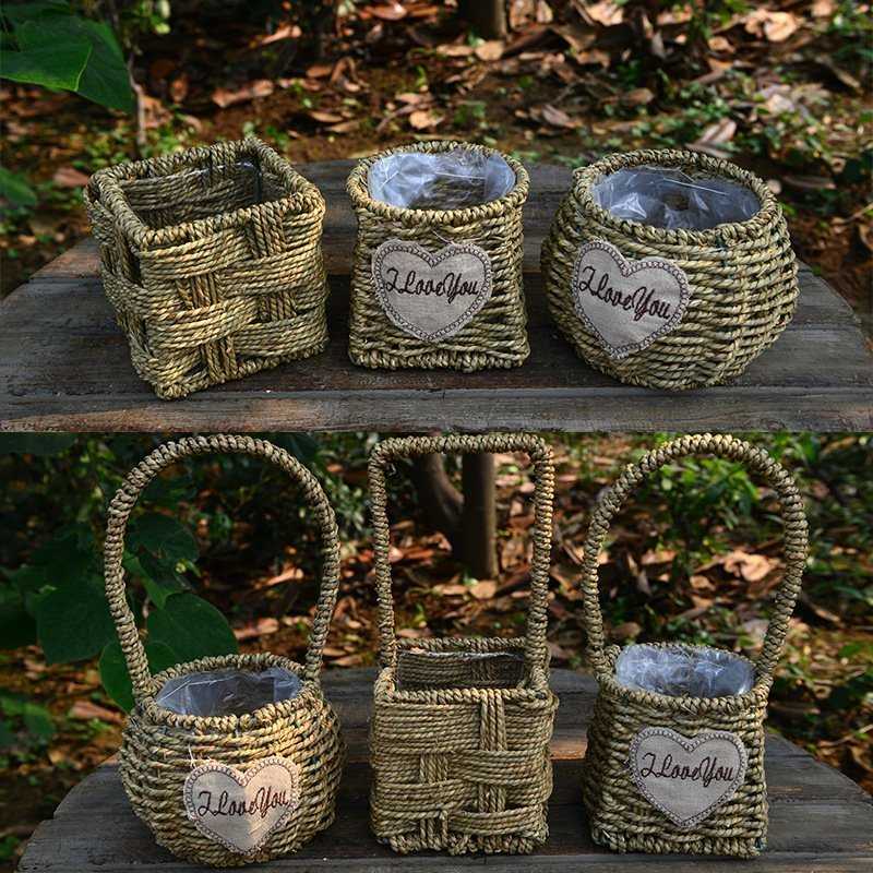 Handmade Style Baskets for Garden