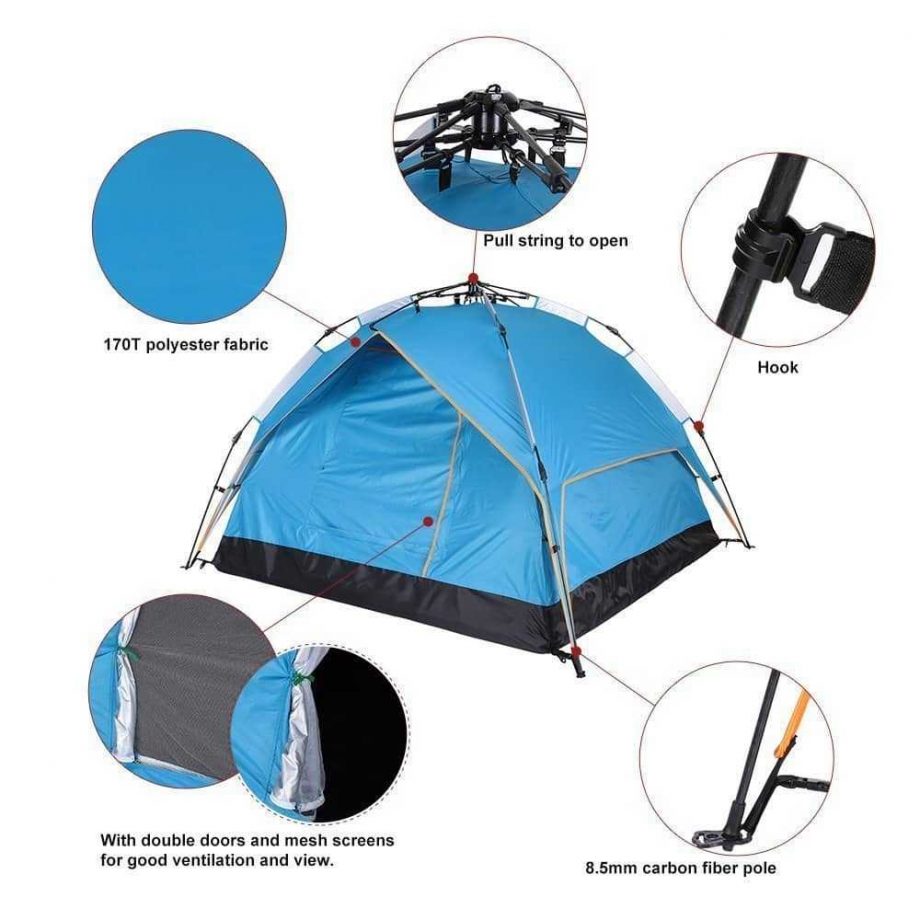 Waterproof Camping Tent 3-4 Persons