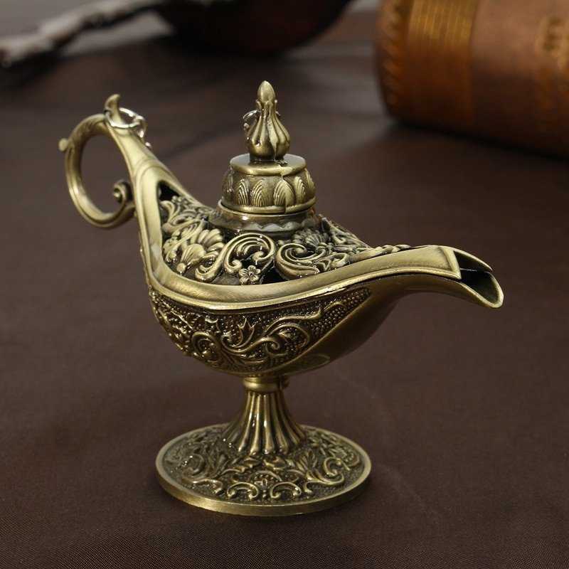 Eastern Style Decorative Lamp Shaped Figurine