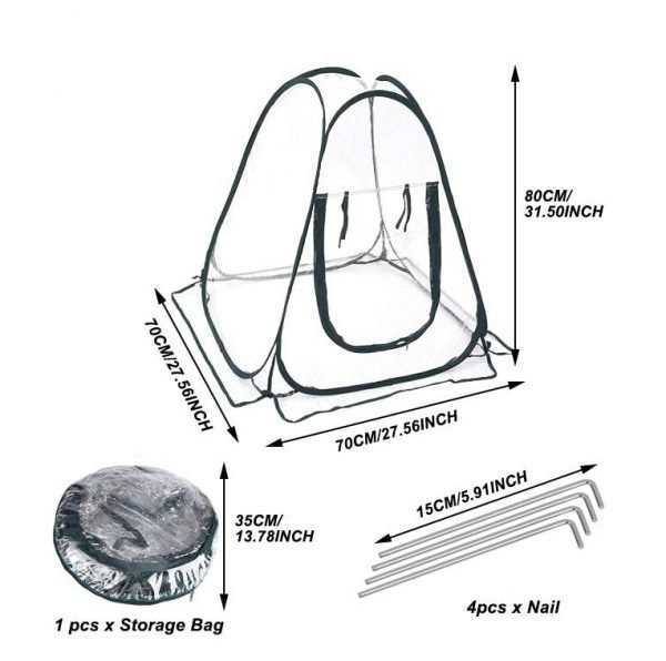 Portable Mini Pop Up Greenhouse Shophomy