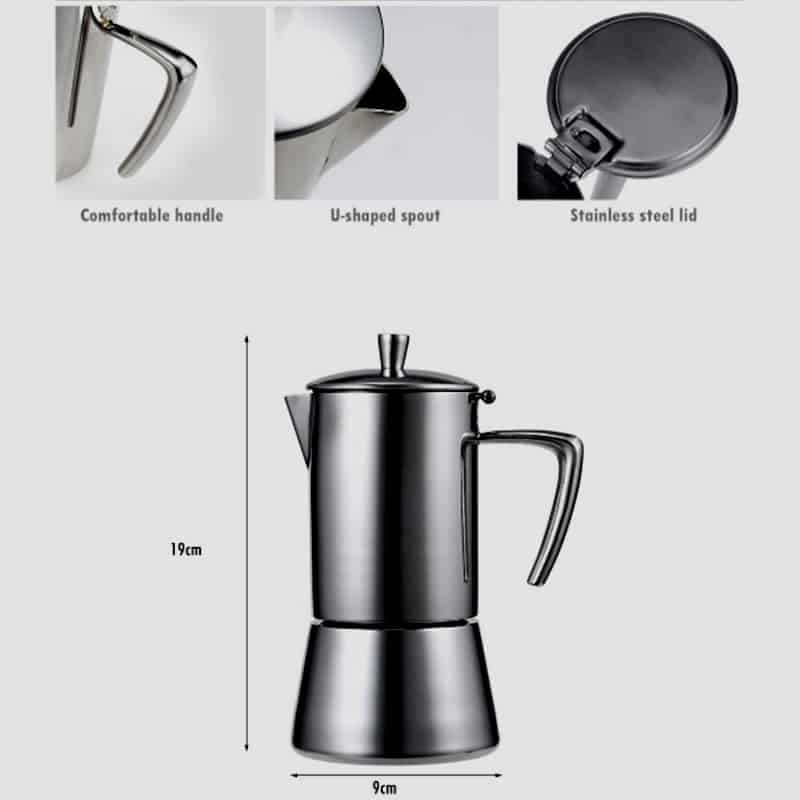 Stainless Steel Coffee Maker Pot