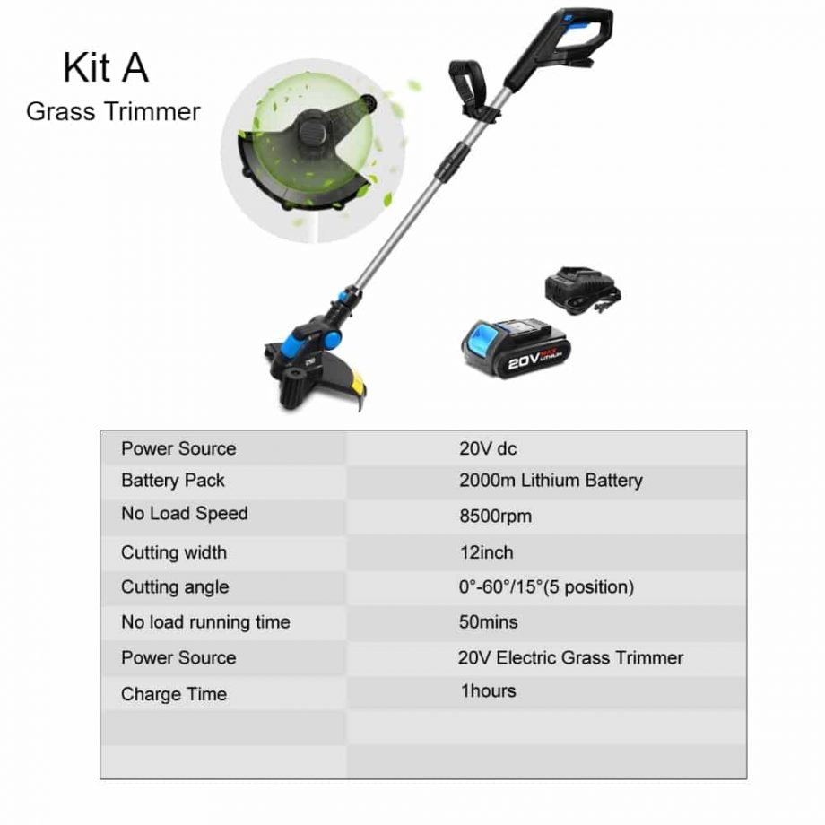 Cordless Grass Trimmer/Cordless Hedge trimmer