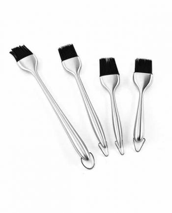 Stainless Steel Silicon BBQ Basting Sauce brush